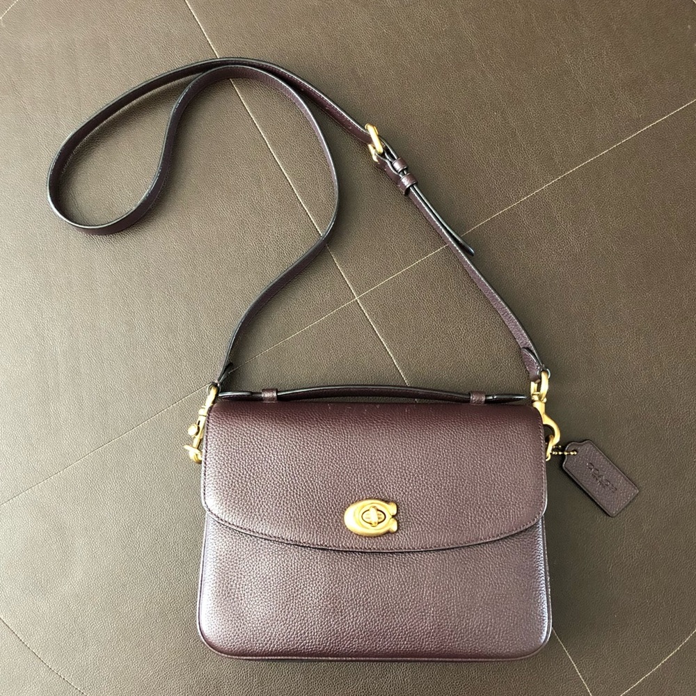 Coach Cassie Crossbody Oxblood
